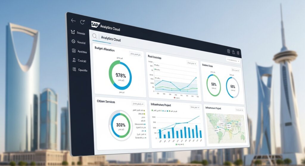 SAP Analytics Cloud للجهات الحكومية
